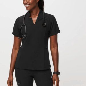Womens Figs Inala Slim Scrub Top